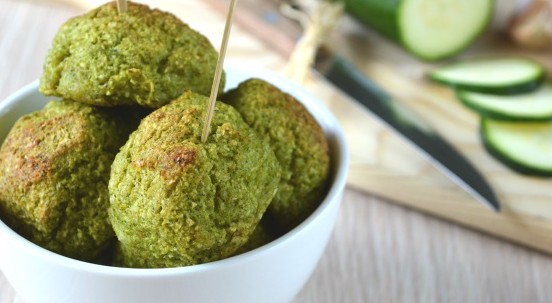 Polpette di zucchine allo zenzero