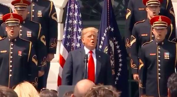 Donald Trump’s Patriotic Glory Of America Eagles-Free Eagles Celebration Of Unity (AND WHITES!)