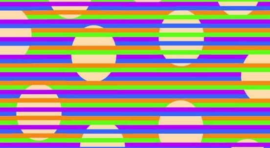 Di che colore sono i cerchi? L’illusione ottica che sta confondendo il web