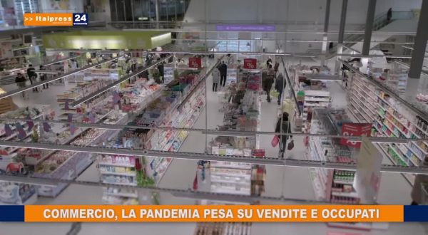 Commercio, la pandemia pesa su vendite e occupati