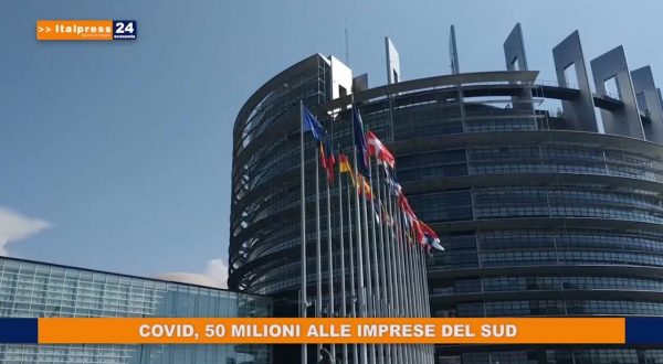 Covid, 50 milioni alle imprese del sud