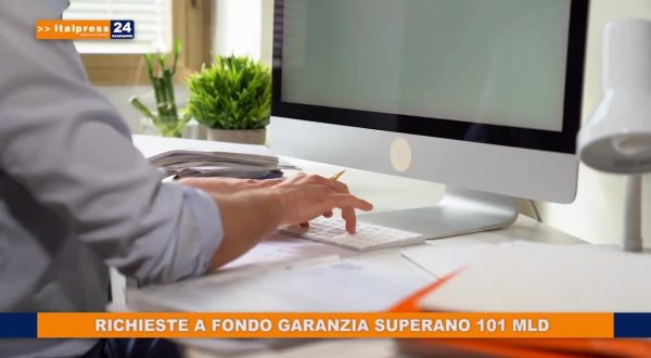 Richieste a fondo garanzia superano 101 mld