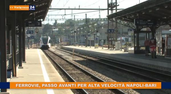 Ferrovie, passo avanti per alta velocità Napoli-Bari