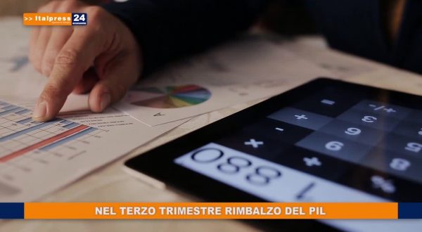 Nel terzo trimestre rimbalzo del Pil