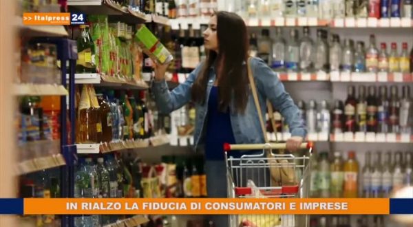 In rialzo la fiducia di consumatori e imprese