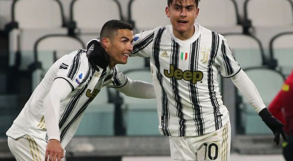 Poker Juve all’Udinese, doppio Ronaldo e gol di Chiesa e Dybala