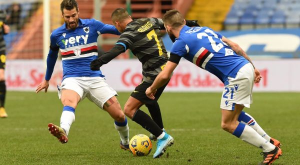 La Samp punisce l’Inter con gli ex, vincono Roma e Lazio