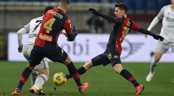 Zajc e Destro in gol, Genoa batte Bologna 2-0