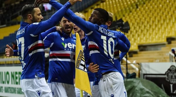 La Sampdoria espugna il Tardini, Parma sconfitto 2-0