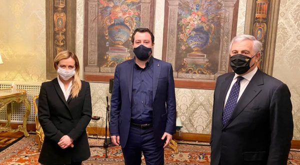 Centrodestra “Serve Governo forte, al Quirinale delegazione unitaria”