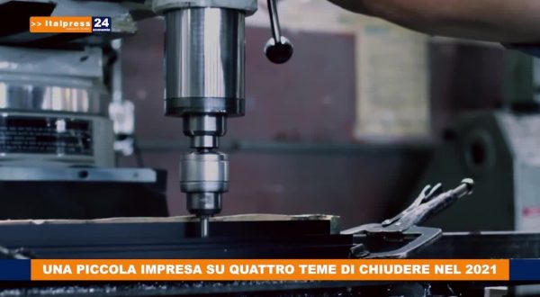 Una piccola impresa su quattro teme di chiudere nel 2021