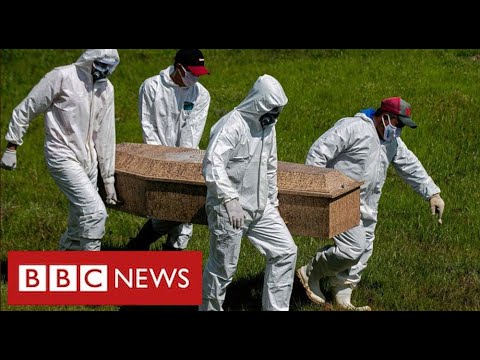 Brazil battling deadly new Covid variant and world’s second-highest mortality rates – BBC News