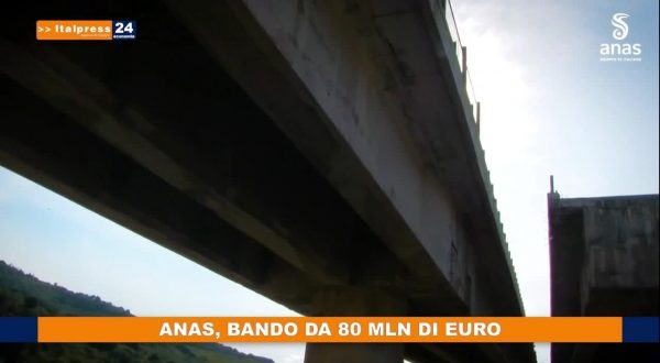 ANAS, bando da 80 mln di euro