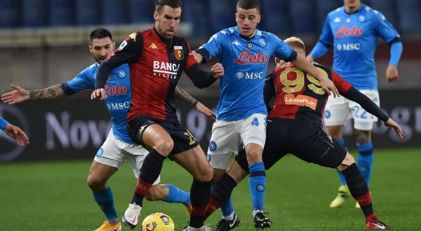 Genoa cinico e ispirato, Napoli battuto per 2-1