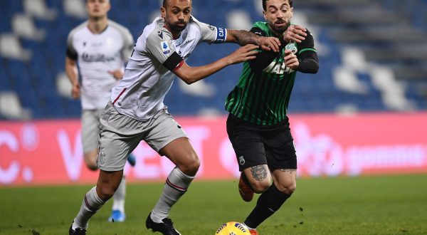 Caputo risponde a Soriano, Sassuolo-Bologna 1-1