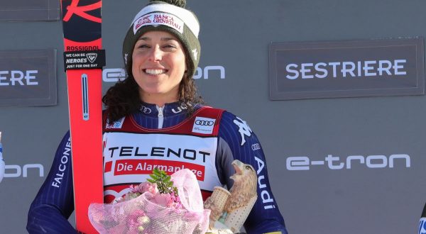 Brignone vince super G Val di Fassa, Curtoni 4^