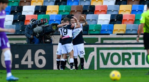 L’Udinese piega 1-0 la Fiorentina, decide Nestorovski