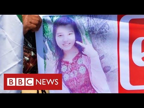 Thousands in Myanmar pay respects to teenager shot dead during military coup – BBC News