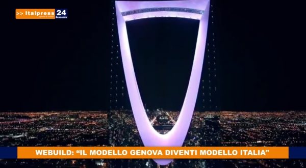 Webuild: “Il modello Genova diventi modello per l’Italia”