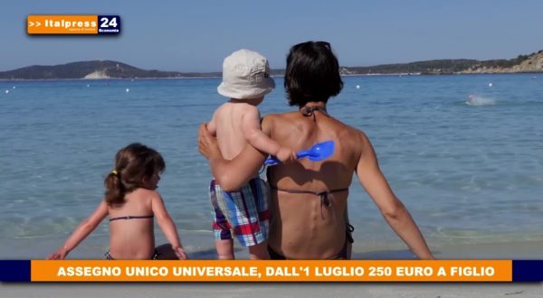 Assegno unico: 250 euro per ogni figlio fino a 21 anni di età