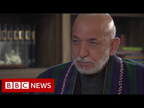 Sharing power with the Taliban? Former Afghanistan President Hamid Karzai interview – BBC News