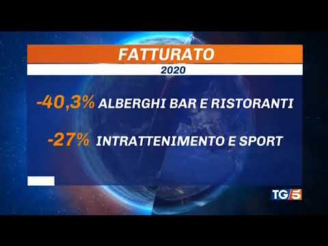 Unimpresa al Tg5 del 21 marzo 2021 ore 1 – Calo fatturato aziende e partite IVA