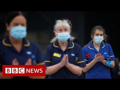 Minute’s silence held for those that died during Covid pandemic – BBC News