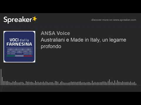 Australiani e Made in Italy, un legame profondo