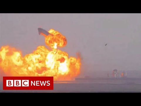 SpaceX’s Starship rocket explodes – BBC News