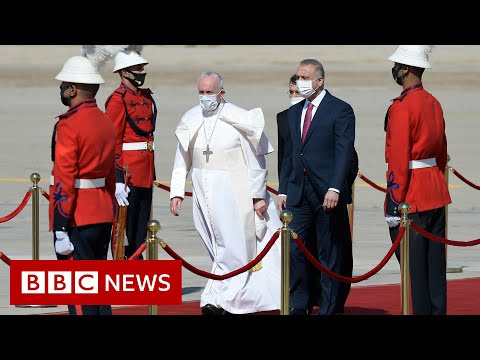 Pope Francis makes first papal visit to Iraq amid security fears – BBC News