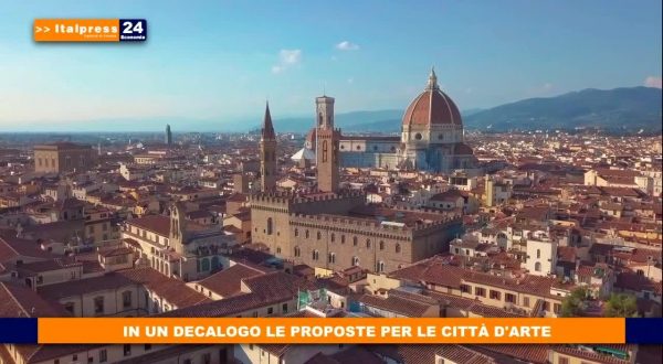 In un decalogo le proposte per le città d’arte