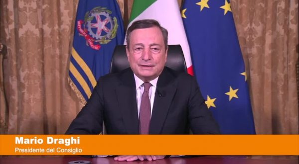 Draghi “Con il Recovery Plan più investimenti al Sud”