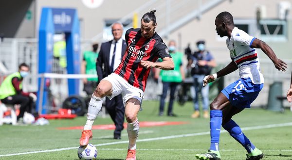 La Sampdoria ferma il Milan, 1-1 a San Siro