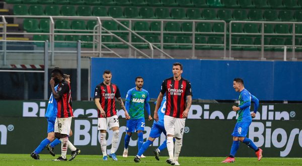 Doppietta Raspadori e Milan ko, Sassuolo vince 2-1