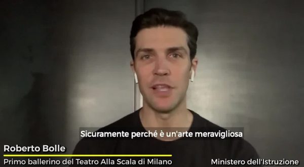 Roberto Bolle “La danza è scuola di vita”