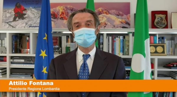 Fontana “Ufficiale, Lombardia in zona gialla da lunedì”