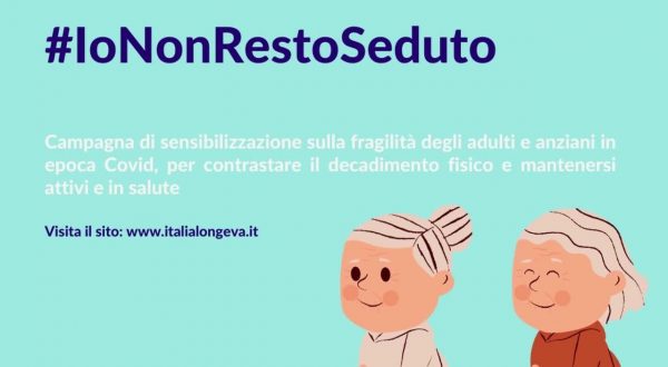 Sarcopenia, al via campagna #IoNonRestoSeduto