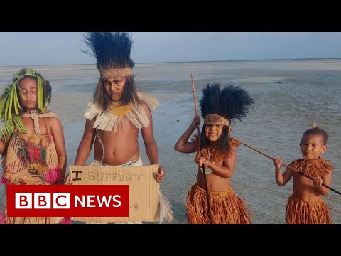 Australian Islanders in landmark climate fight – BBC News