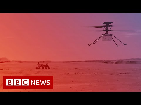 Nasa to fly helicopter on Mars for the first time – BBC News