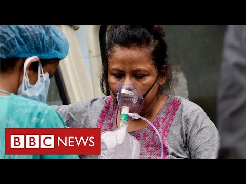 Indian hospitals run out of oxygen as Covid cases hit world record levels – BBC News