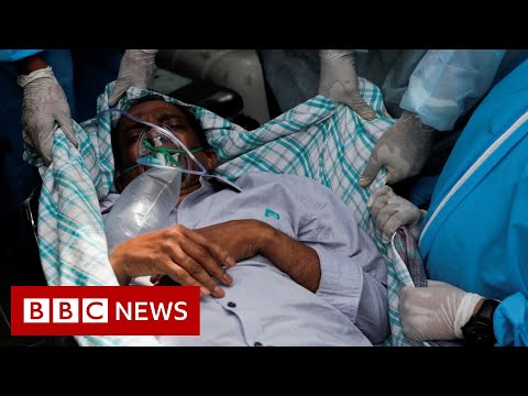 India’s hospitals buckle under record Covid surge – BBC News