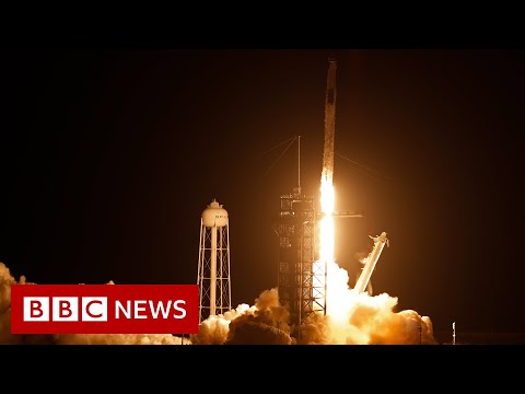 US Dragon crewship launches to space station – BBC News