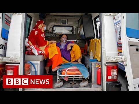 Indian hospitals send SOS as Covid toll surges – BBC News