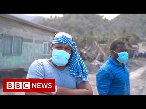 ‘Apocalyptic’ landscape in aftermath of eruptions – BBC News