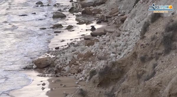 La Scala dei Turchi si sgretola, ancora crolli