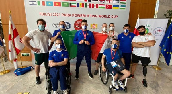 L’azzurro Telesca d’oro alla ParaPowerlifting di Tbilisi