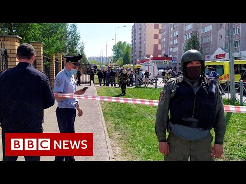 Children killed in shooting at Russian school – BBC News