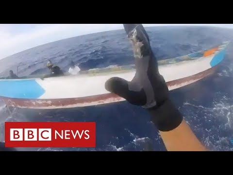 Dramatic migrant rescue as UN warns of rising deaths in Mediterranean and North Atlantic – BBC News