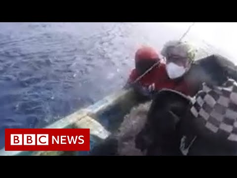 Teenage girl found in boat drifting for 22 days at sea – BBC News