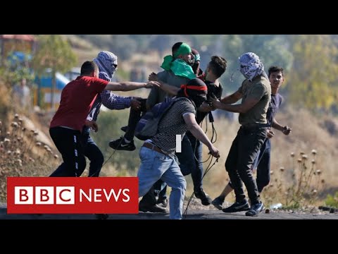 Violent clashes in West Bank as Palestinians protest over Israeli air strikes in Gaza – BBC News